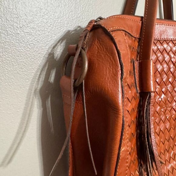 Noonday collection Monterrey leather basket weave bag - Picture 5 of 13